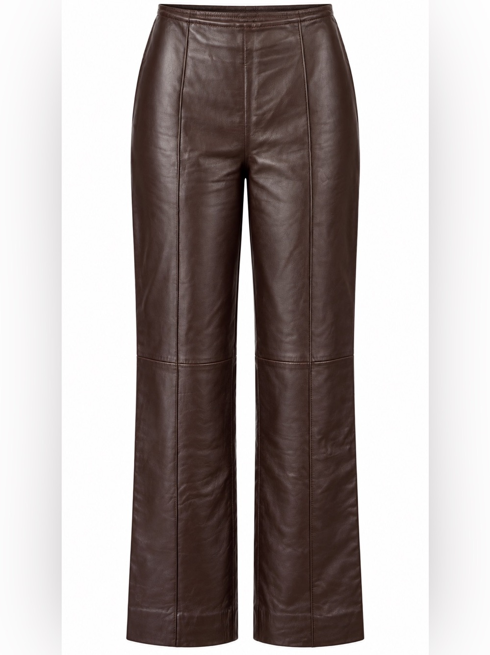 Escada Brown Butter Soft Leather Pants – Size 38
